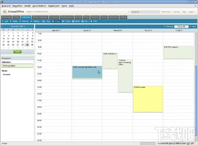 Group-Office,Group-Office下载,Group-Office中文版,协同办公软件