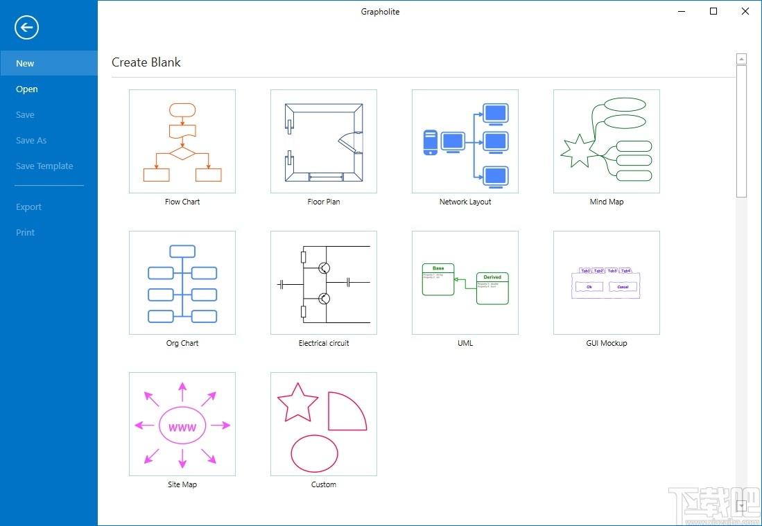 Grapholite下载,Grapholite,图像处理,办公软件,思维导图,流程图,图纸设计